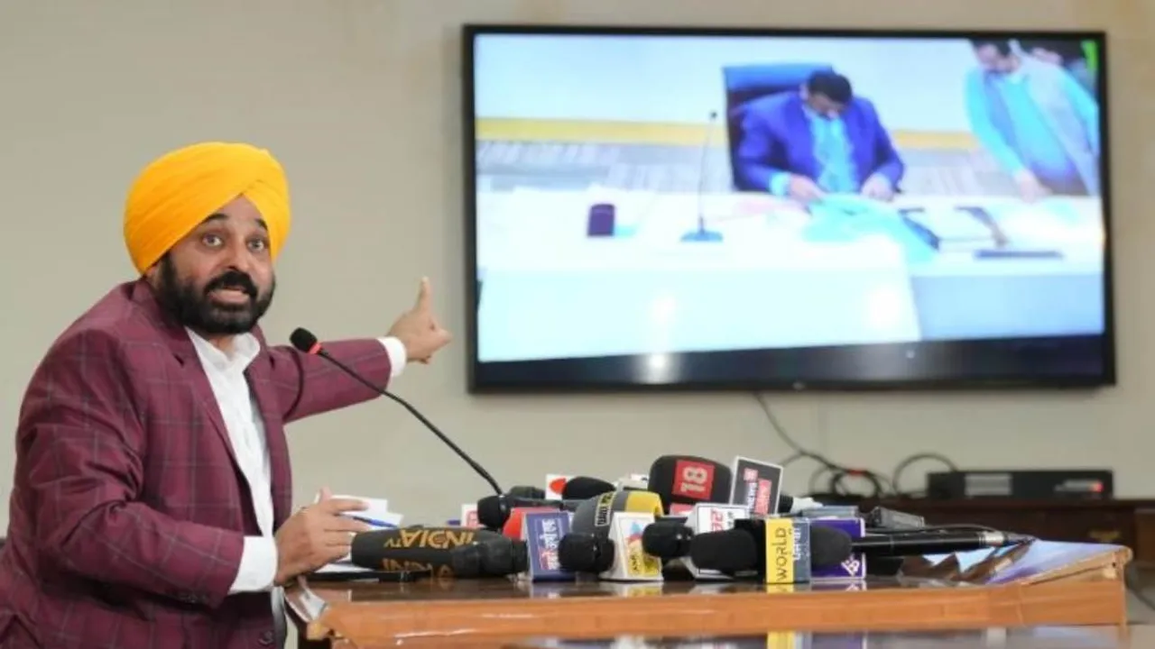Bhagwant Mann Chandigarh mayoral polls