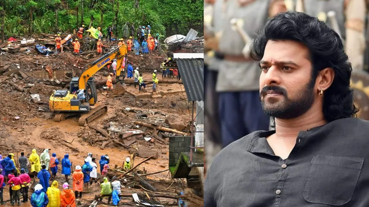 Wayanad landslide Prabhas