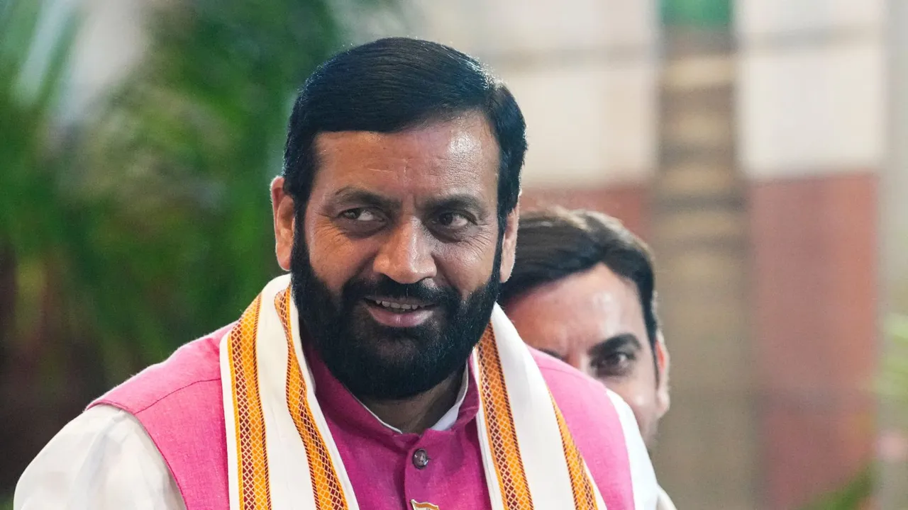 Haryana Chief Minister Nayab Singh Saini (File image)
