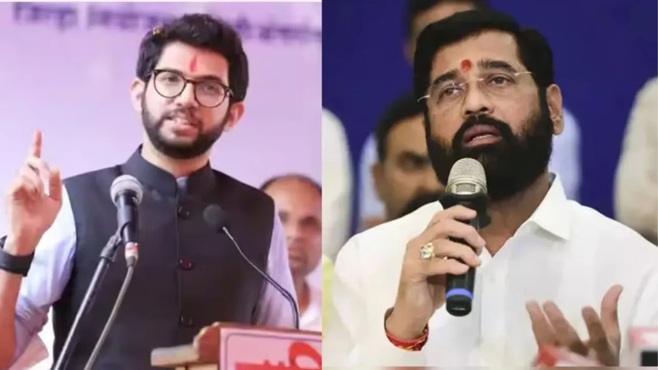 Aaditya Thackeray Eknath Shinde