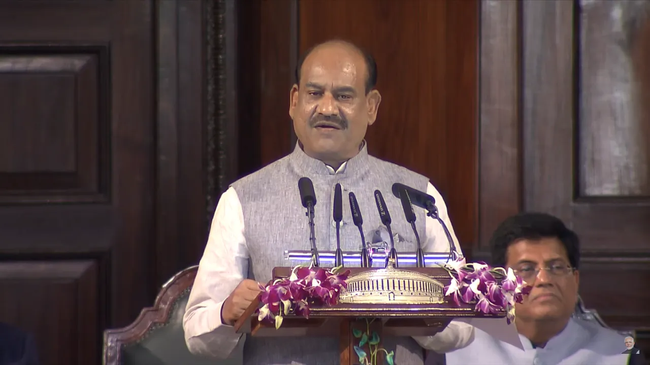 Om Birla Parliament Farewell.png