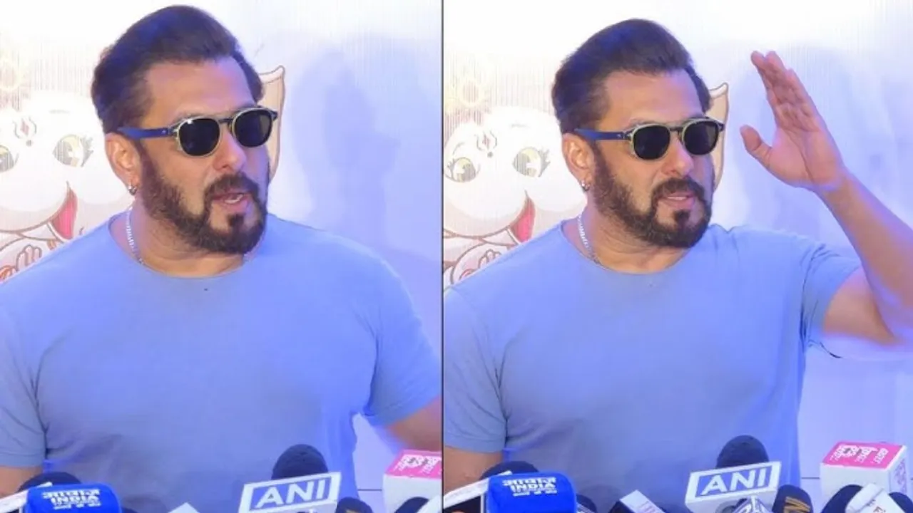 Salman Khan talking