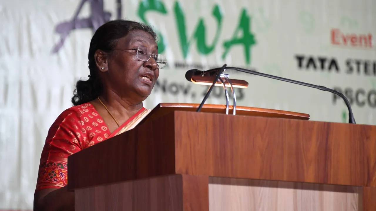 President Droupadi Murmu Santali