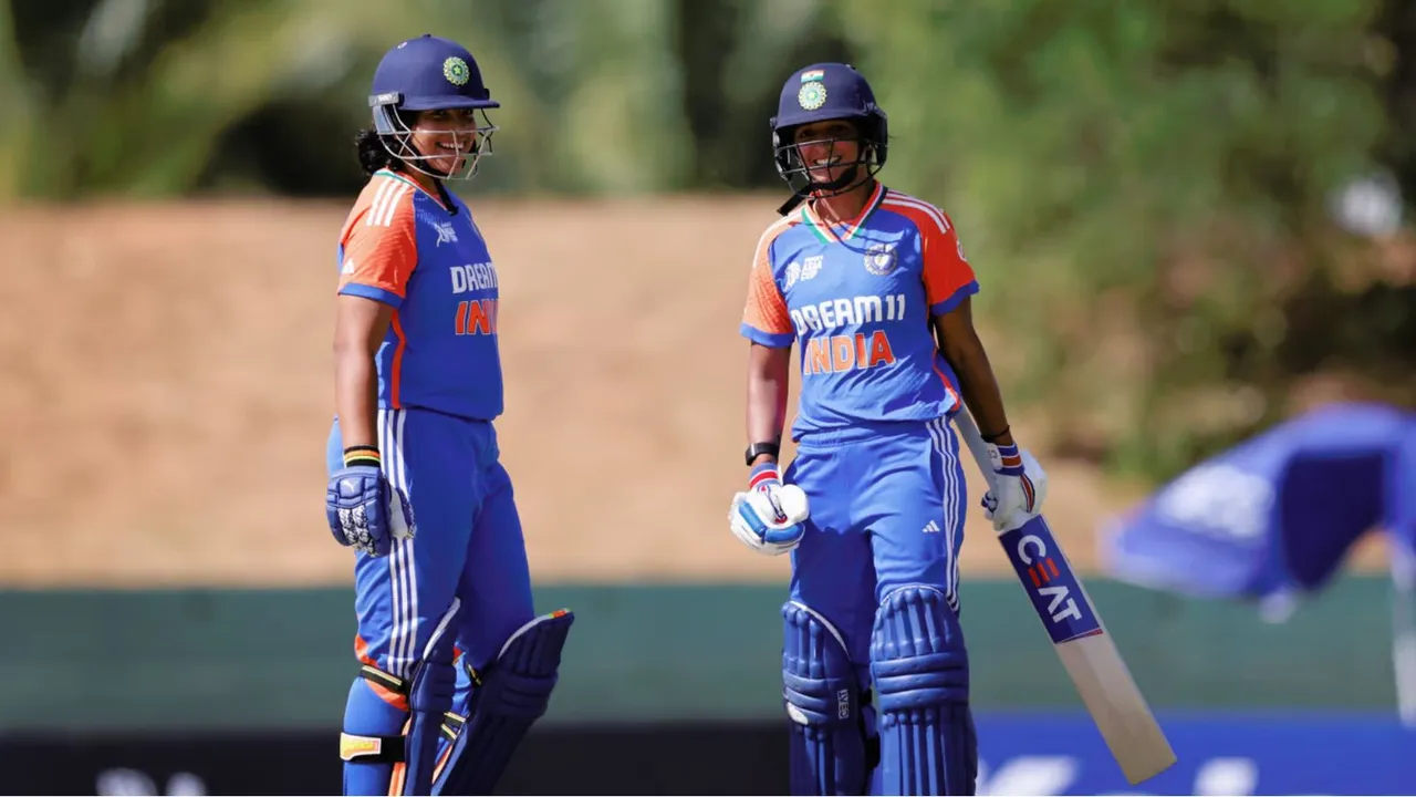 Harmanpreet Kaur and Richa Ghosh