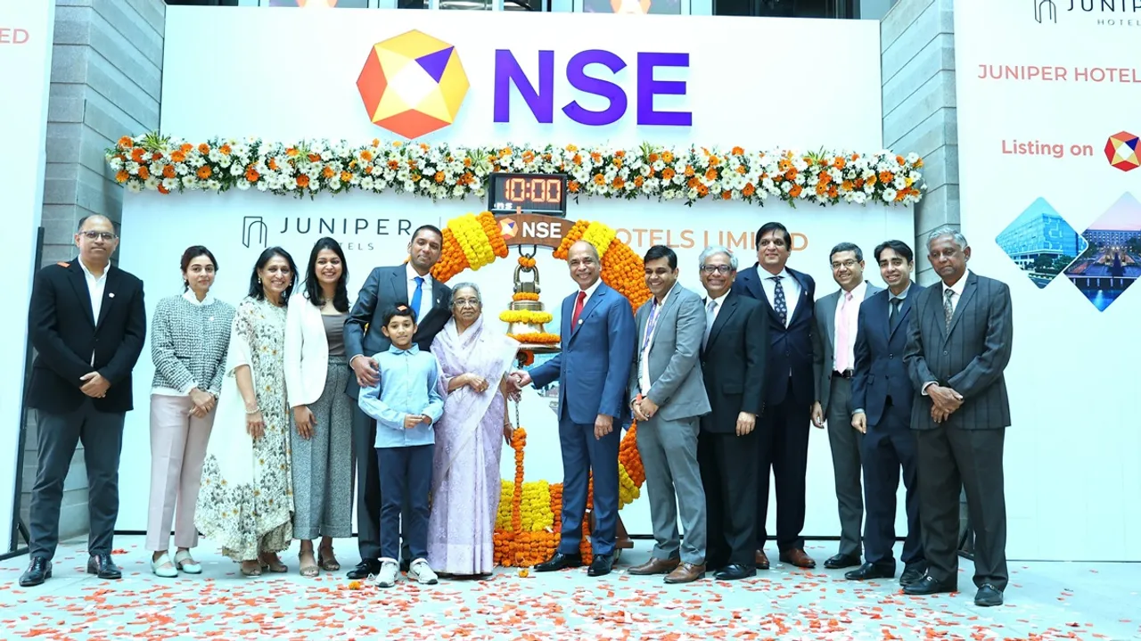 Juniper Hotels Limited got listed on NSE on 28th February 2024
