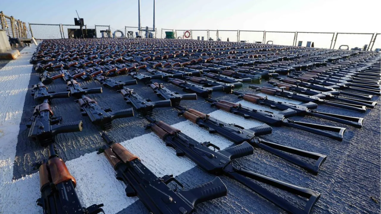 USA Ukraine Arms Ammunition Iranian Guns