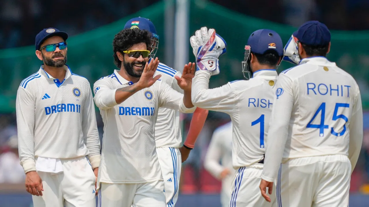 Ravindra Jadeja India vs Bangladesh Kanpur Test