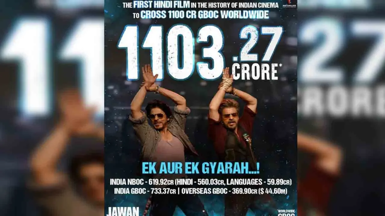 Jawan 1100 Crore