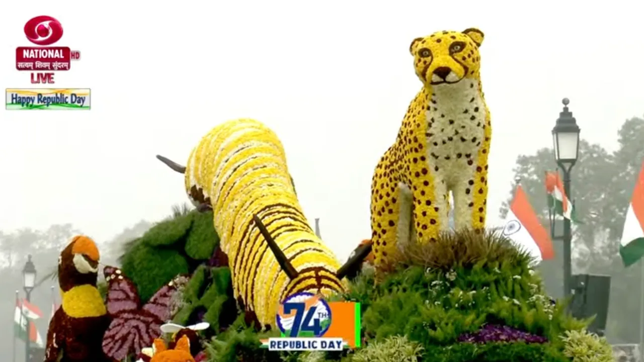 CPWD tableau in Republic Day parade