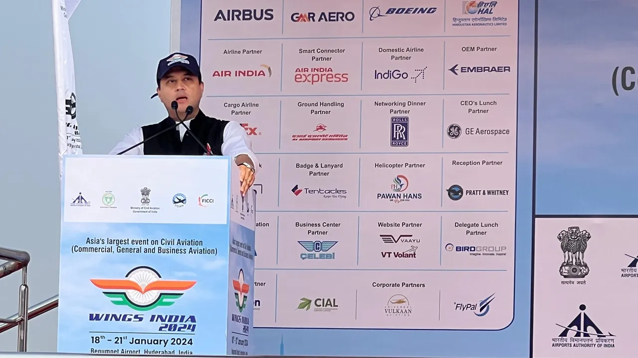 Jyotiraditya Scindia Wings India