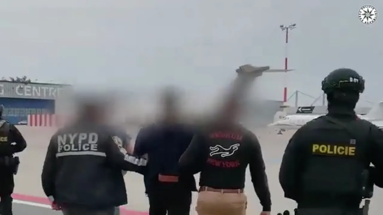 Czech police releases visuals of Nikhil Gupta being extradited to the US on June 14, 2024