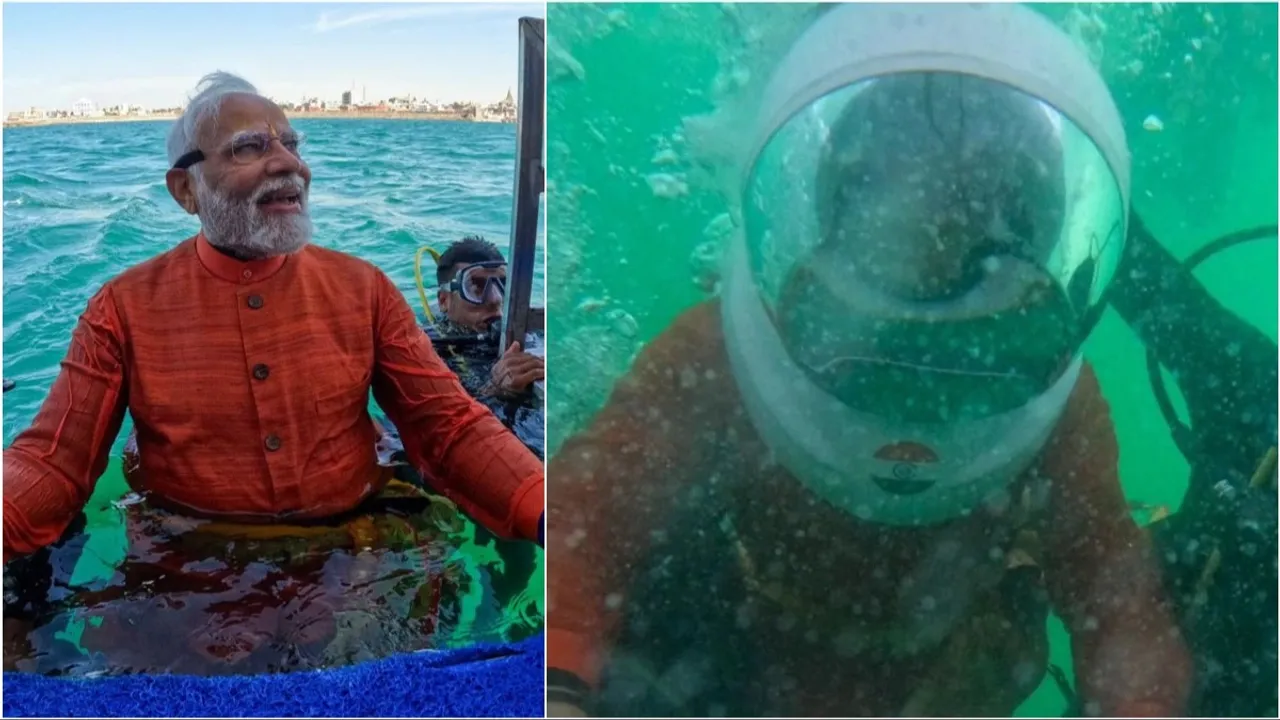 Narendra Modi Scuba Dwarka