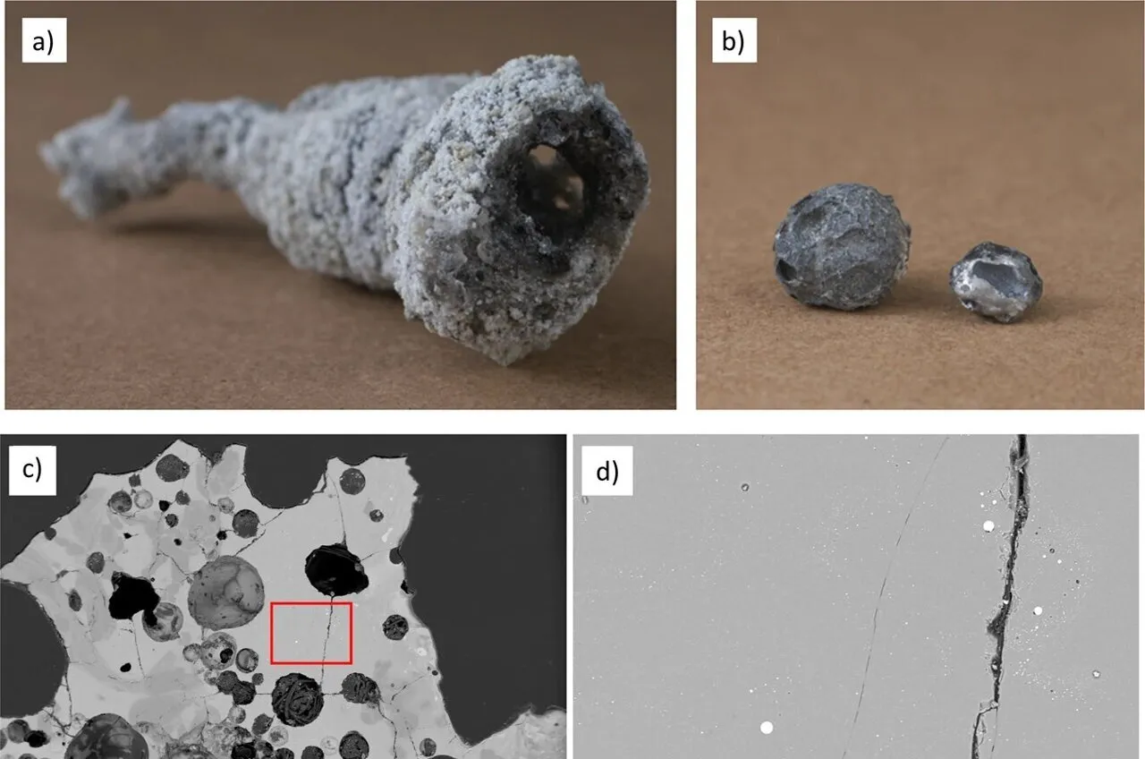 fossilized lightning Phosporous Material