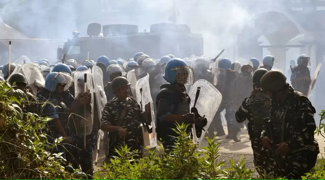 Tengnoupal Manipur Violence Imphal