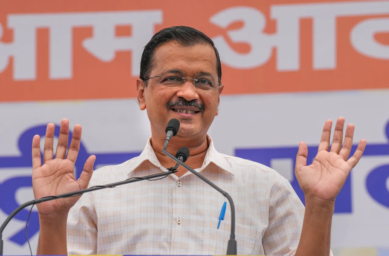 Arvind Kejriwal AAP celebrates national party status