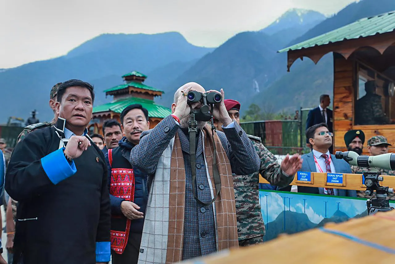 Amit Shah in Arunachal Pradesh