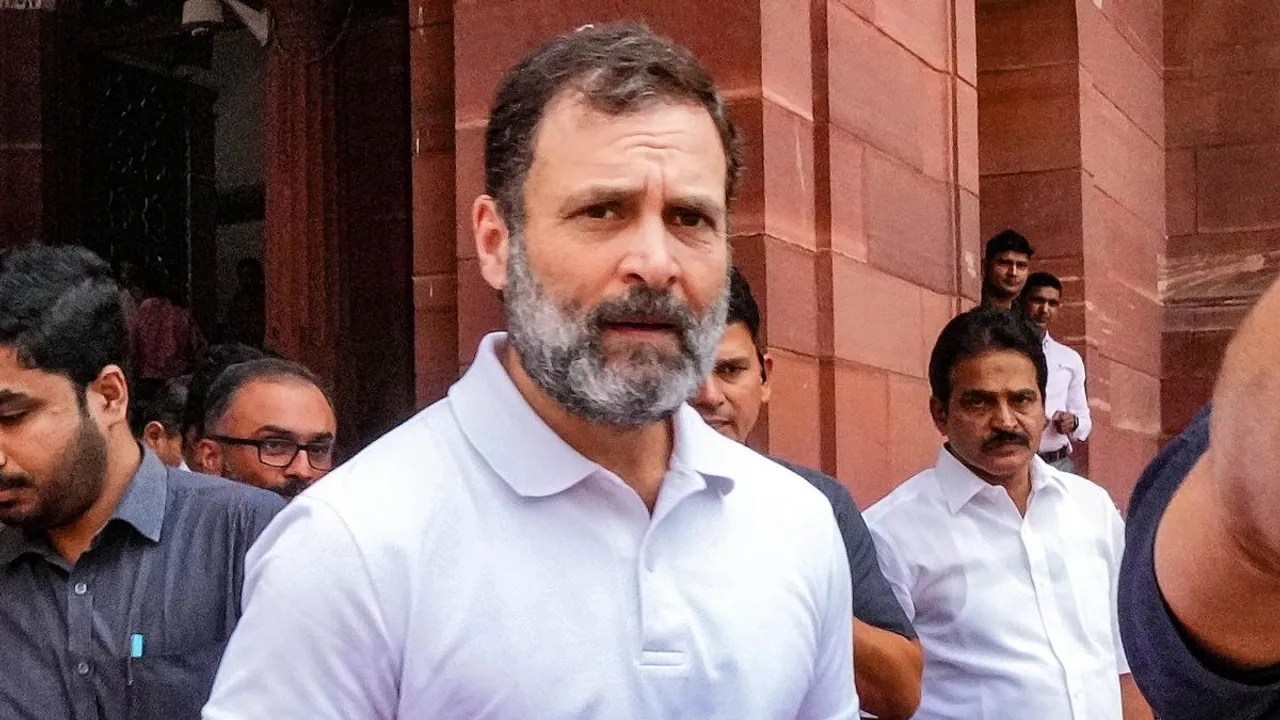 Rahul Gandhi Congress Parliament