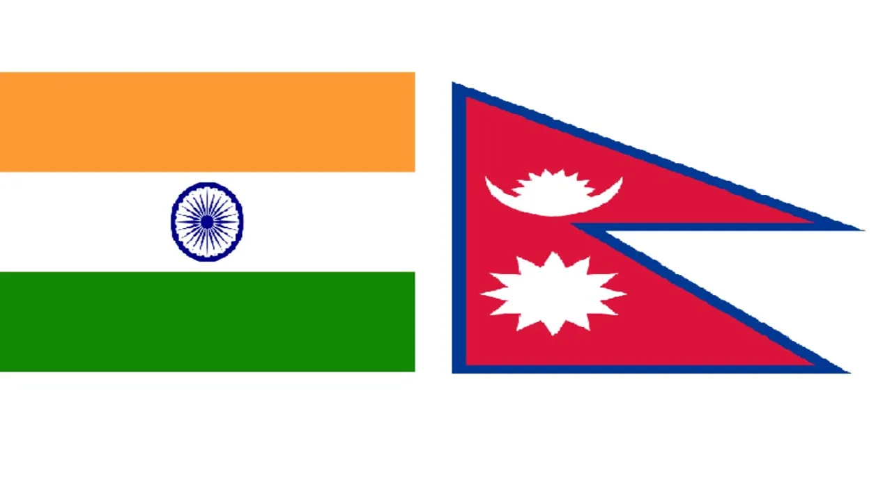 India Nepal Flag