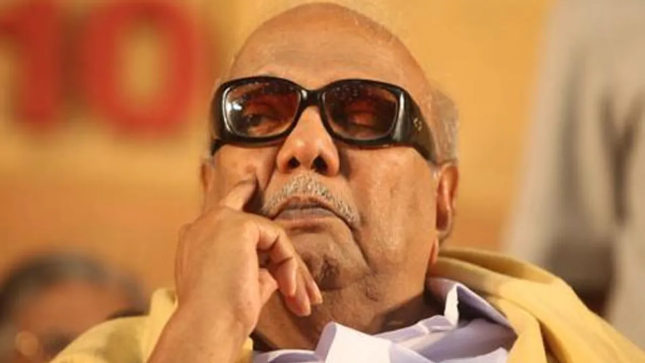 M karunanidhi DMK