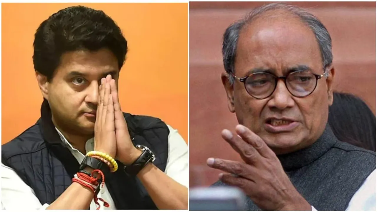 Digvijaya Singh Jyotiraditya Scindia