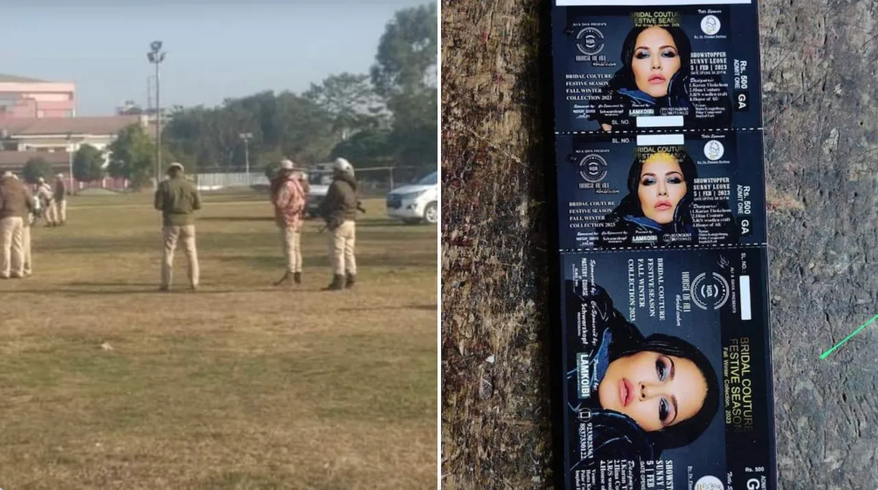 Bomb blast near Sunny Leone’s fashion show venue in Imphal