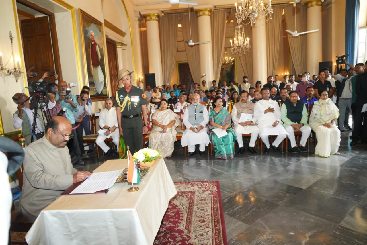 CV Ananda Bose Bengal Governor