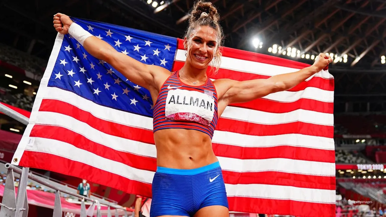 Olympian Valarie Allman (Image credits- Getty images)