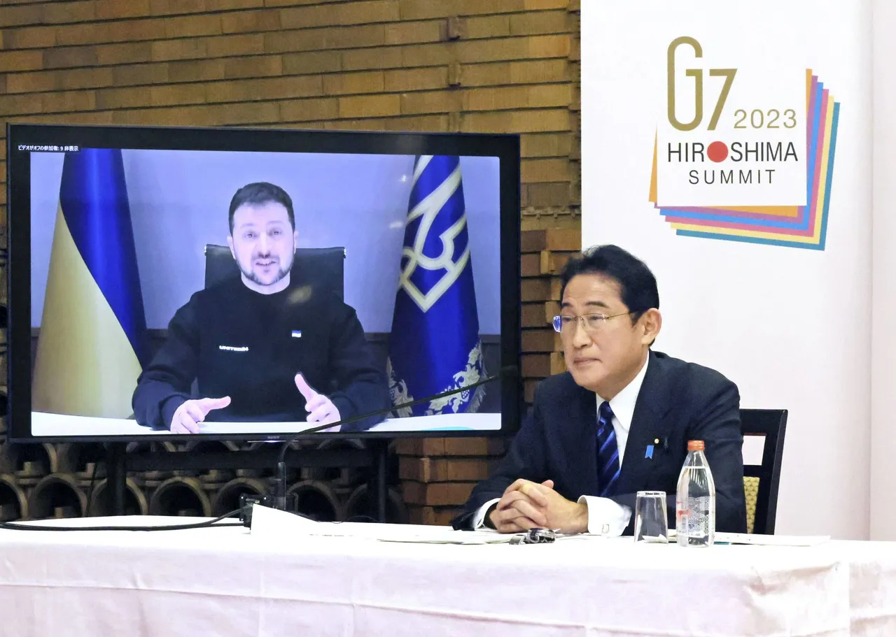 Ukrainian President Volodymyr Zelenskyy G7 Summit Japan