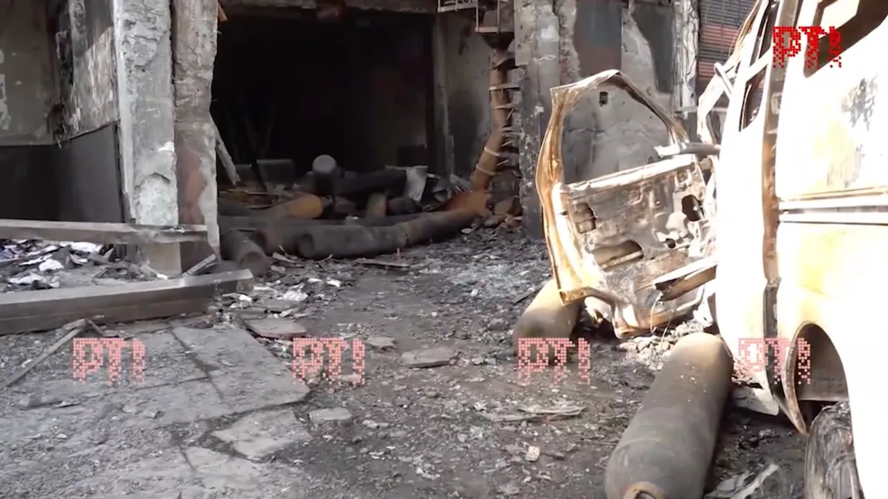 Fire at a child care hospital in Vivek Vihar in Delhi
