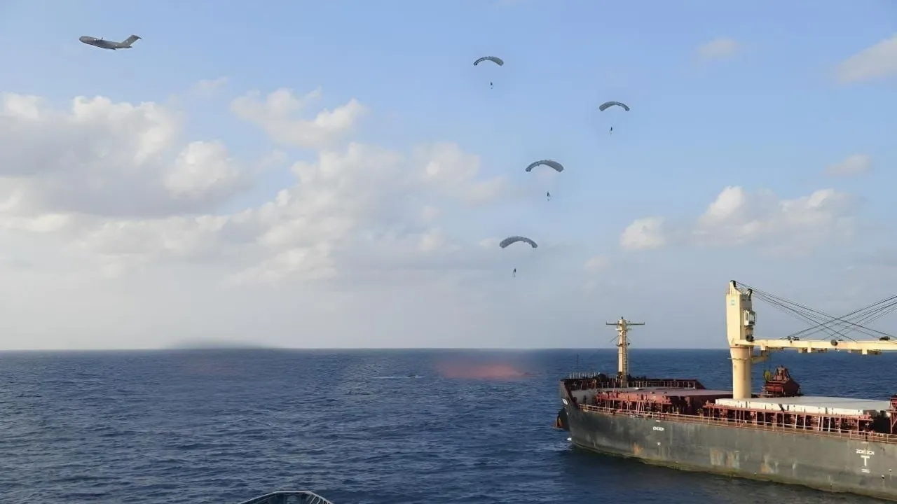 IAF Somalia MVRuen Indian Ocean