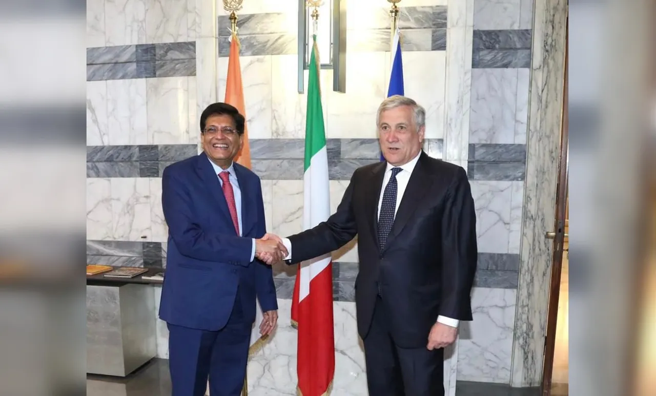 Piyush Goyal In France