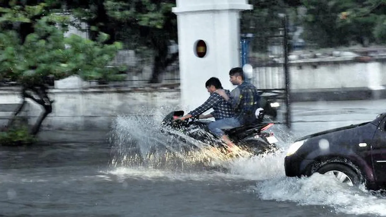 Several areas in Puducherry witnessed waterlogging