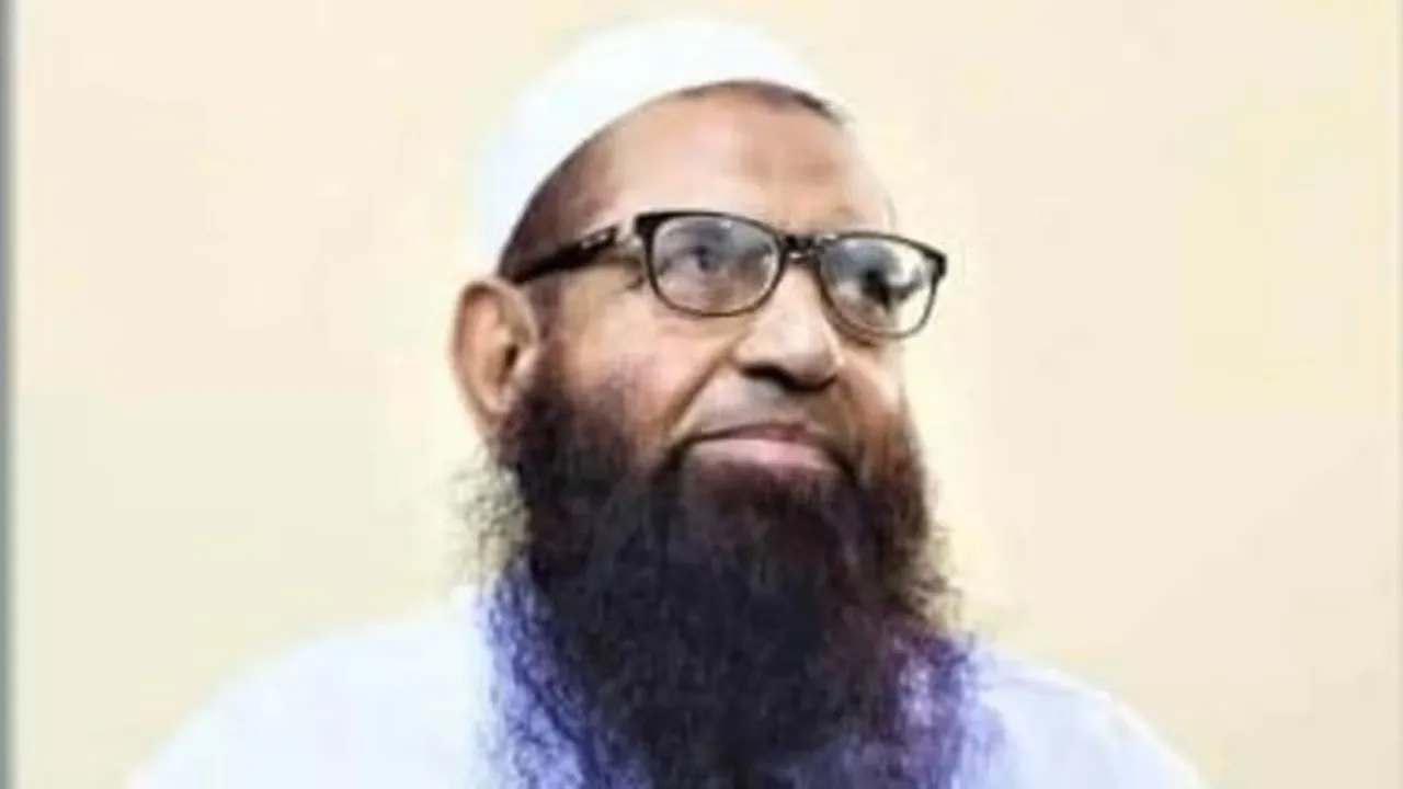 Undated photo of Lashkar-e-Taiba (LeT) founding member Hafiz Abdul Salam Bhuttavi, who died of cardiac arrest at a prison in Punjab province of Pakistan