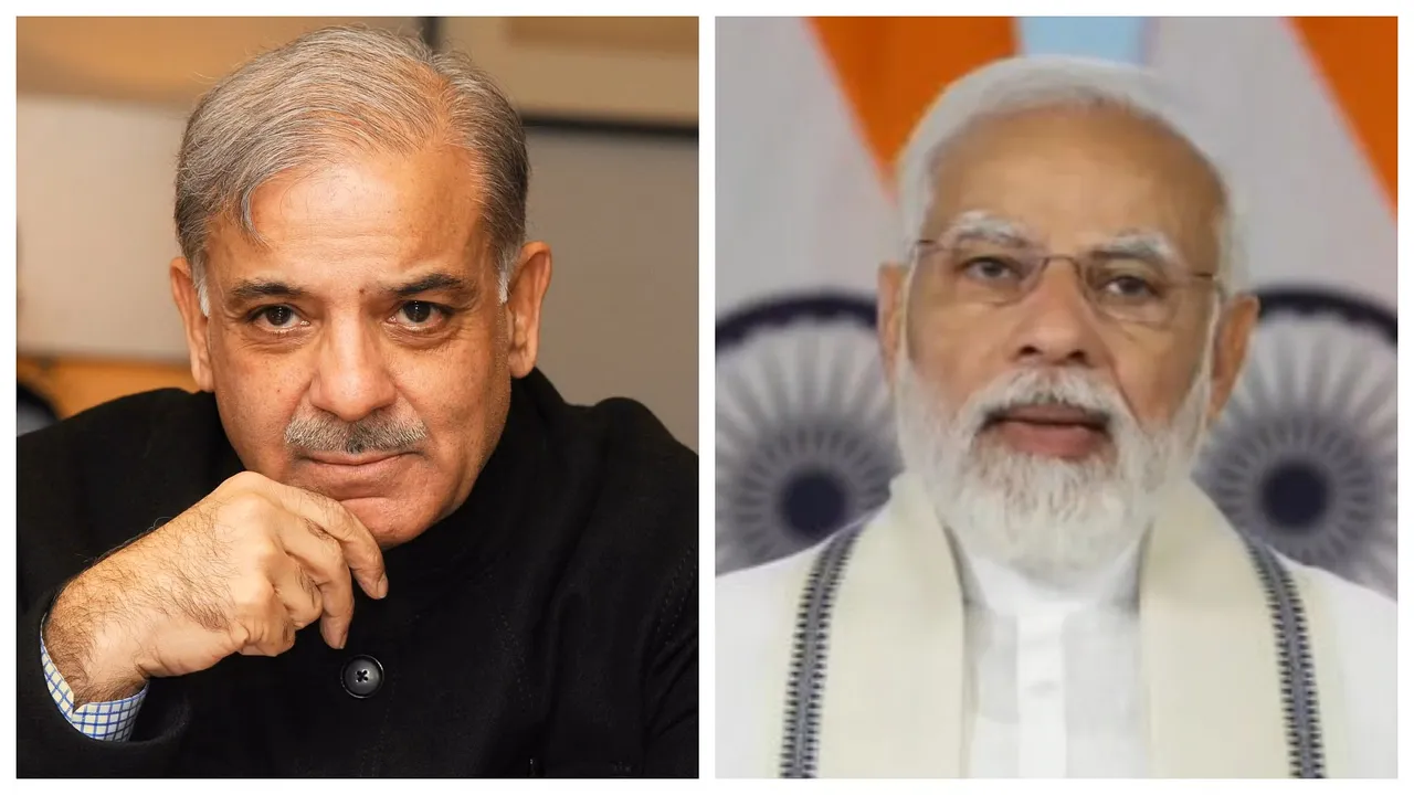 Narendra Modi Shehbaz Sharif