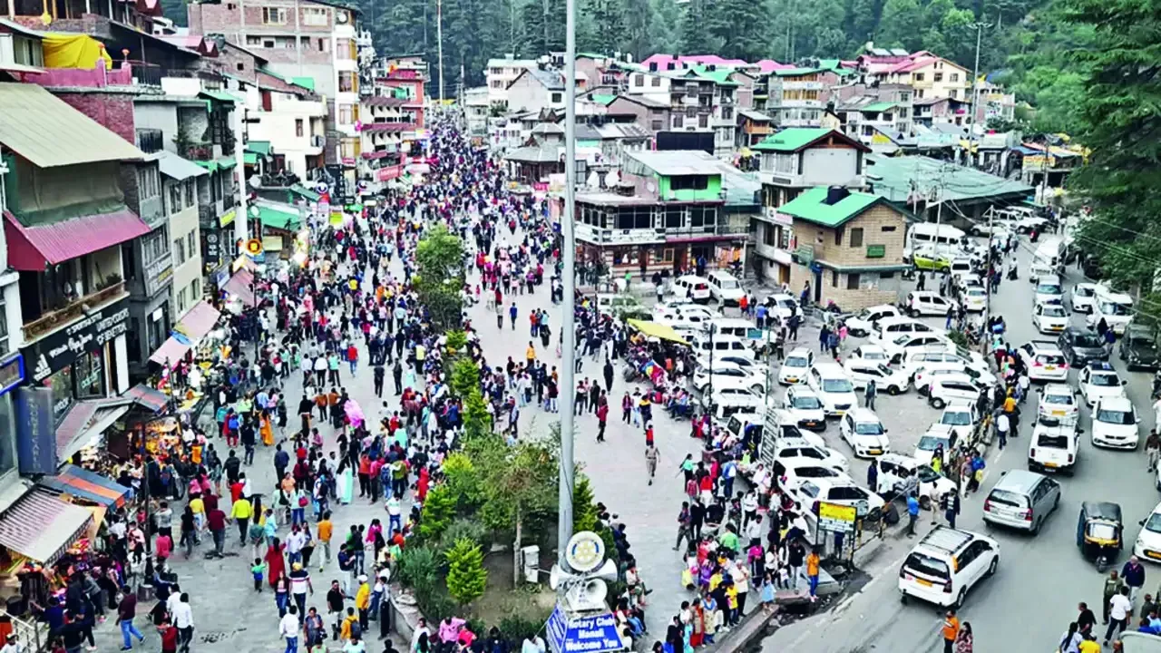 Shimla Traffic Jam