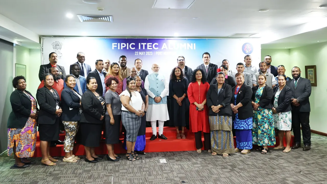 Narendra Modi ITEC