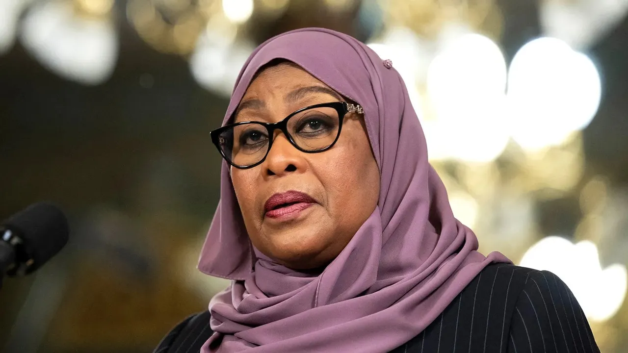 Tanzania-president-Samia-Suluhu-Hassan