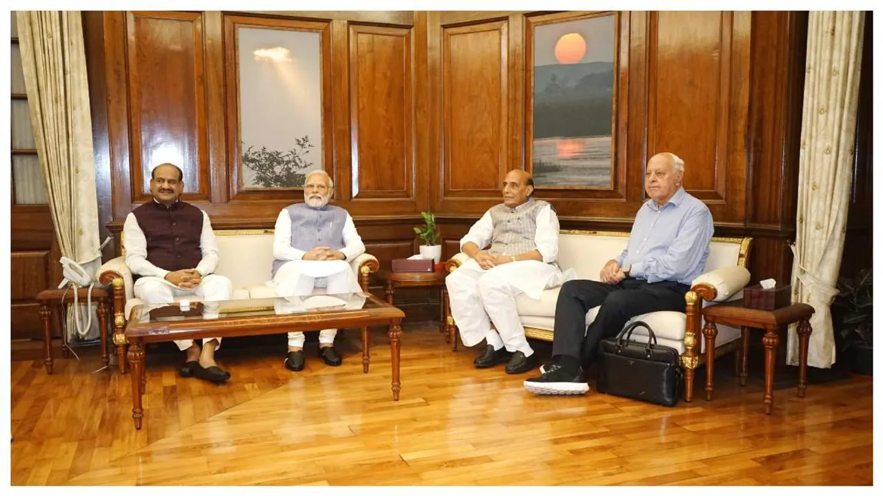 farooq abdullah Narendra modi