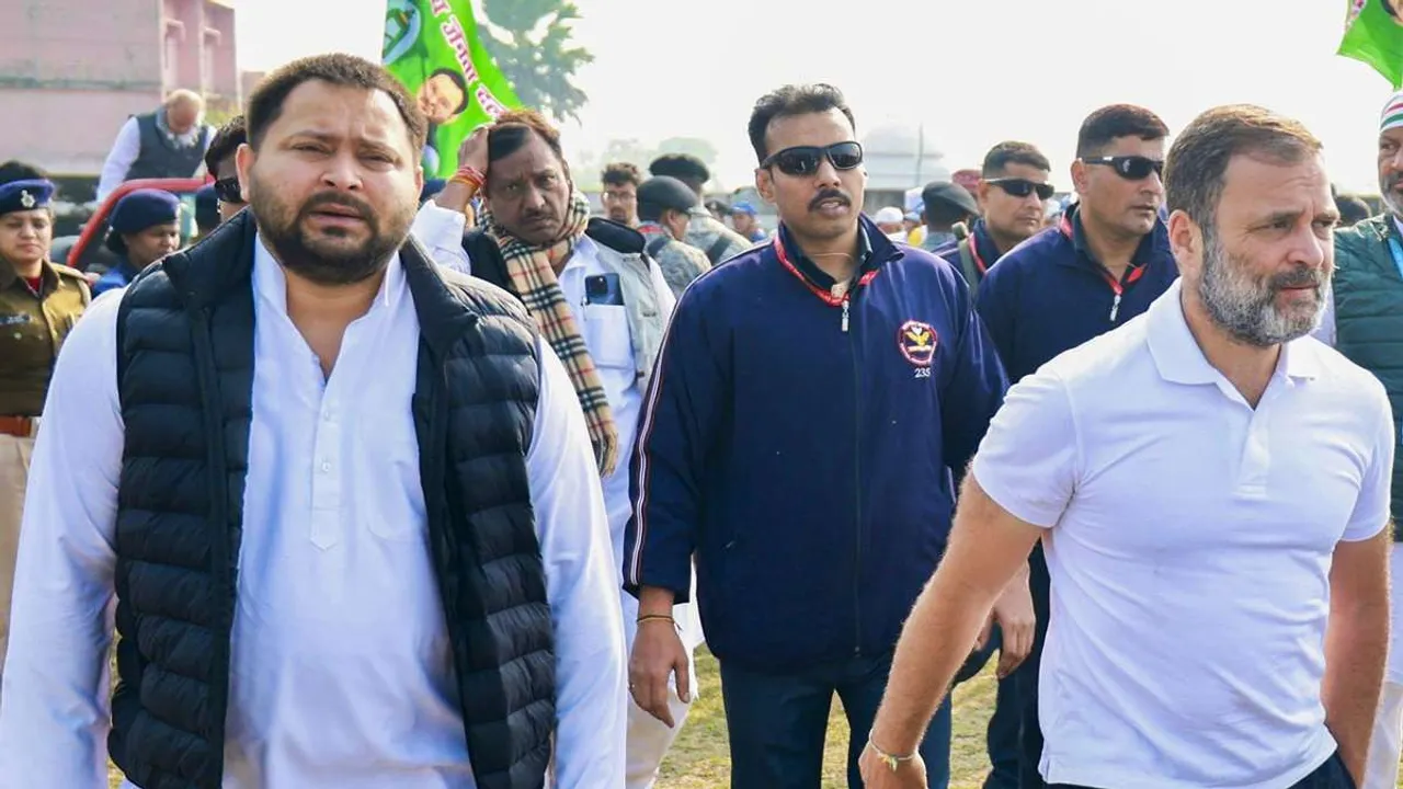 Tejashwi Yadav Rahul Gandhi