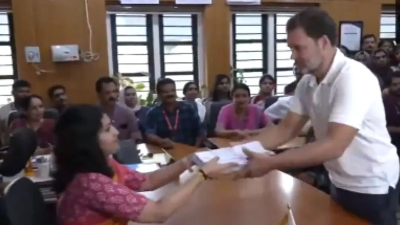 Rahul Gandhi Wayanad Nomination