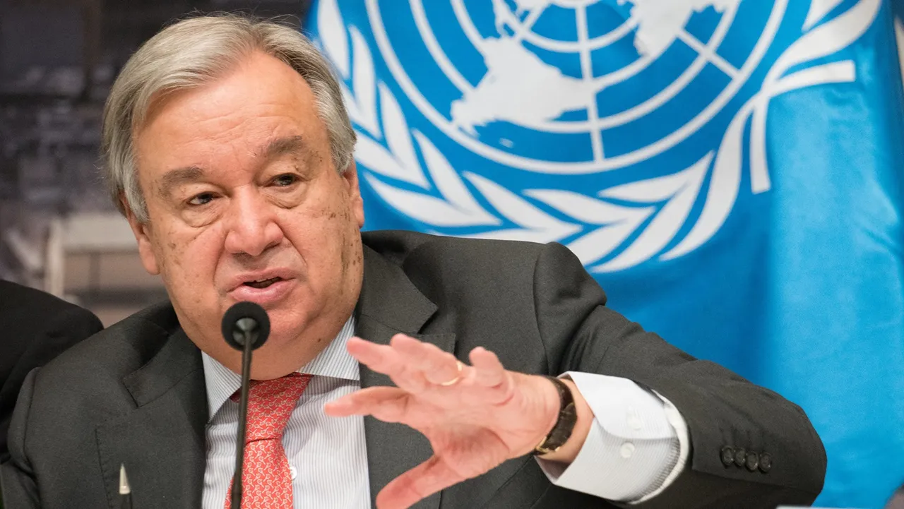 United Nations Secretary-General Antonio Guterres