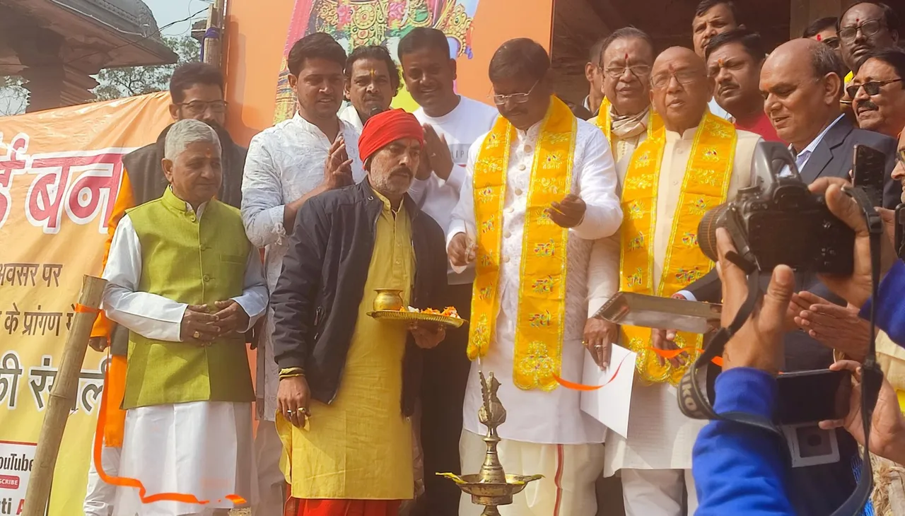 Union Tribal Affairs and Agriculture Minister Arjun Munda in Jamshedpur