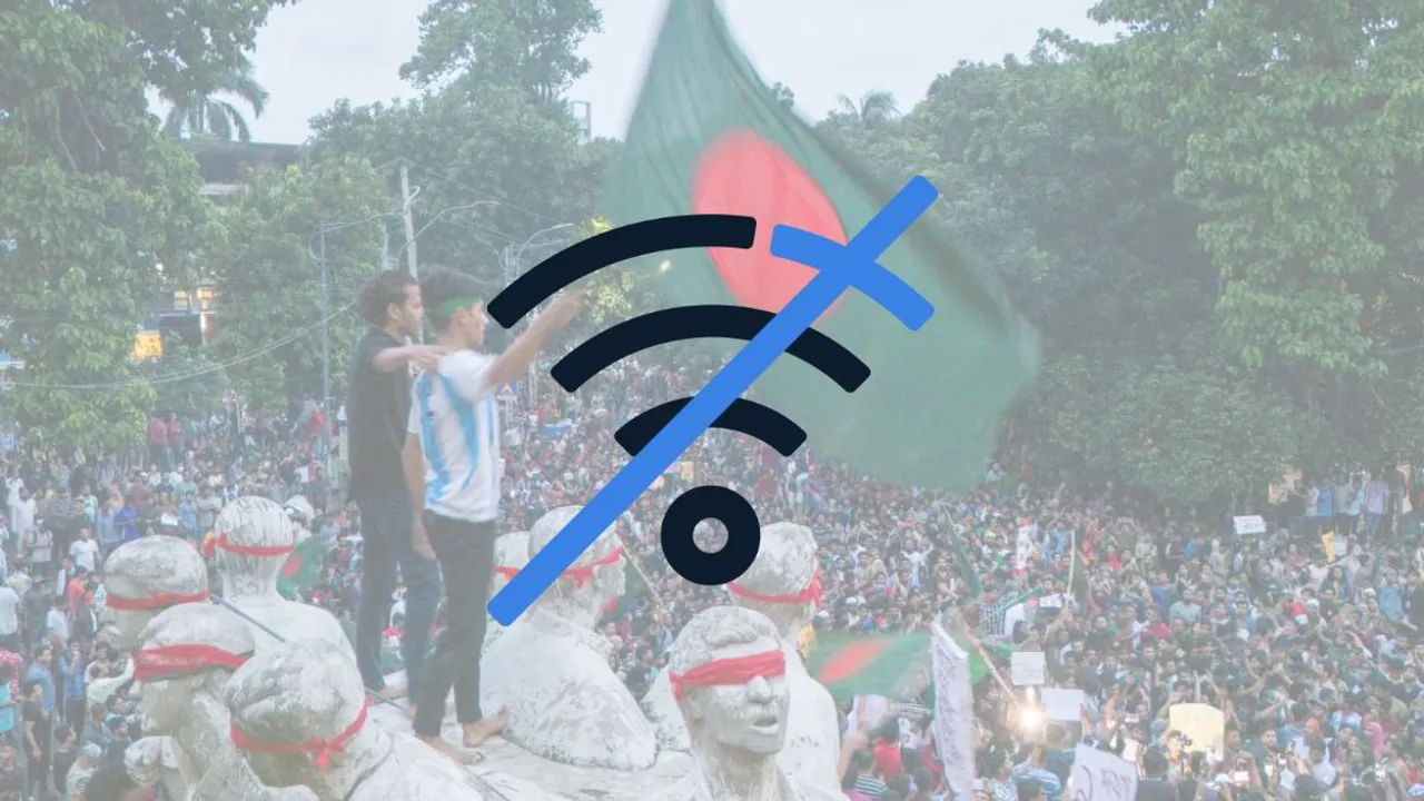 Internet shutdown in bangladesh