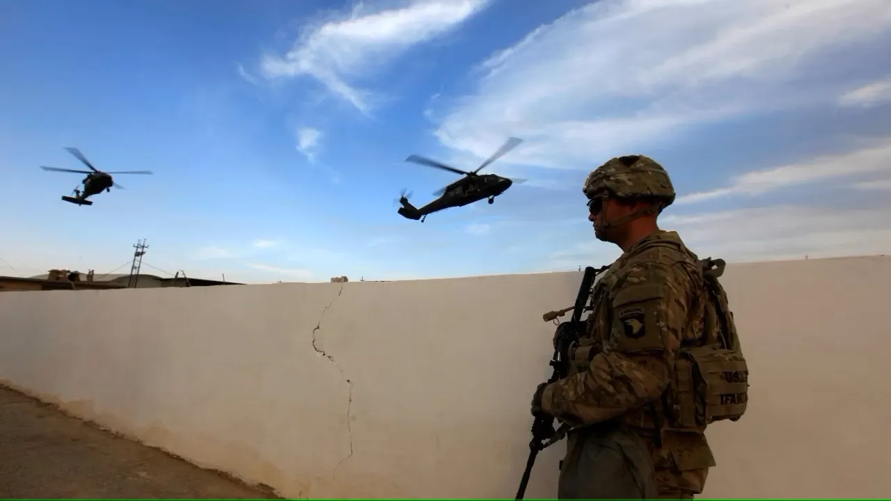 US Army US military Iran Drone Attack