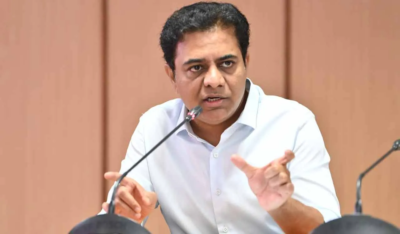 K T Rama Rao BRS