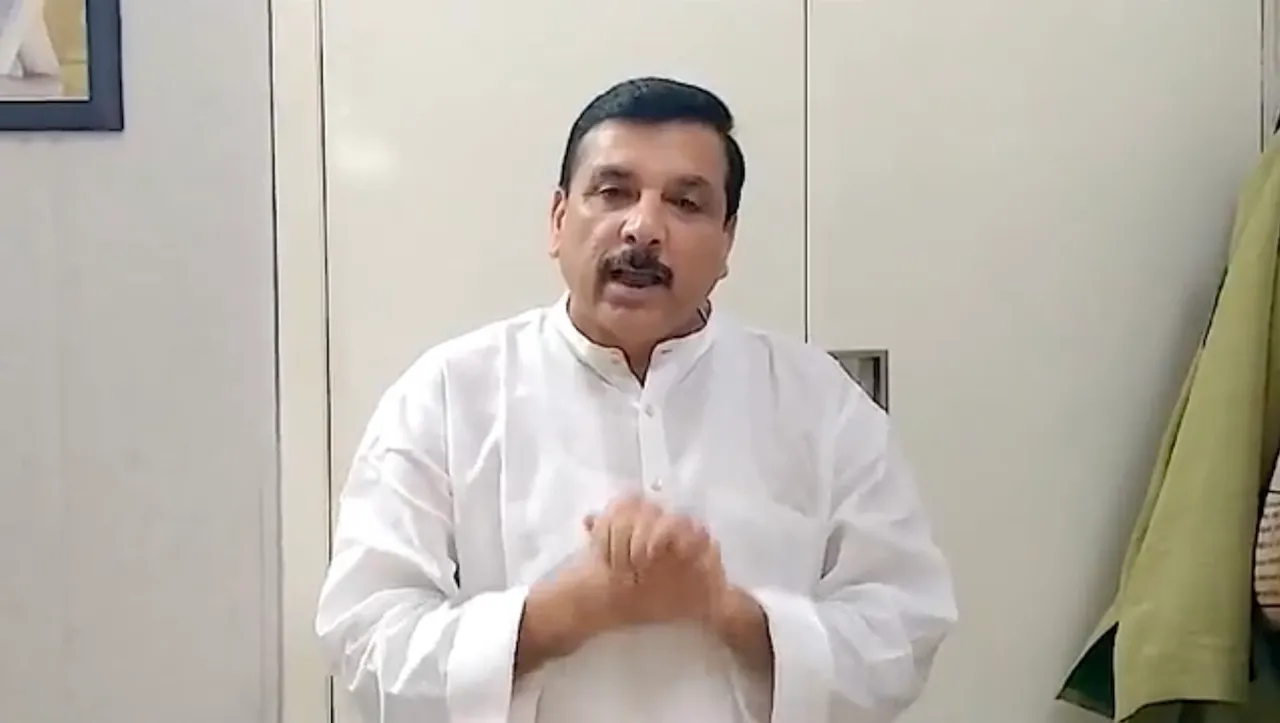 Sanjay Singh video before ED arrest