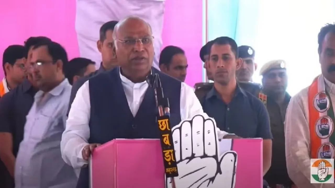Mallikarjun Kharge In Rajasthan
