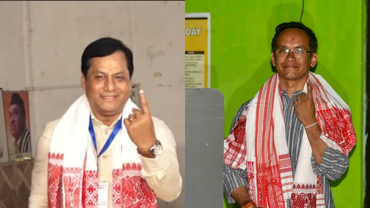 Sarbananda Sonowal Gaurav Gogoi