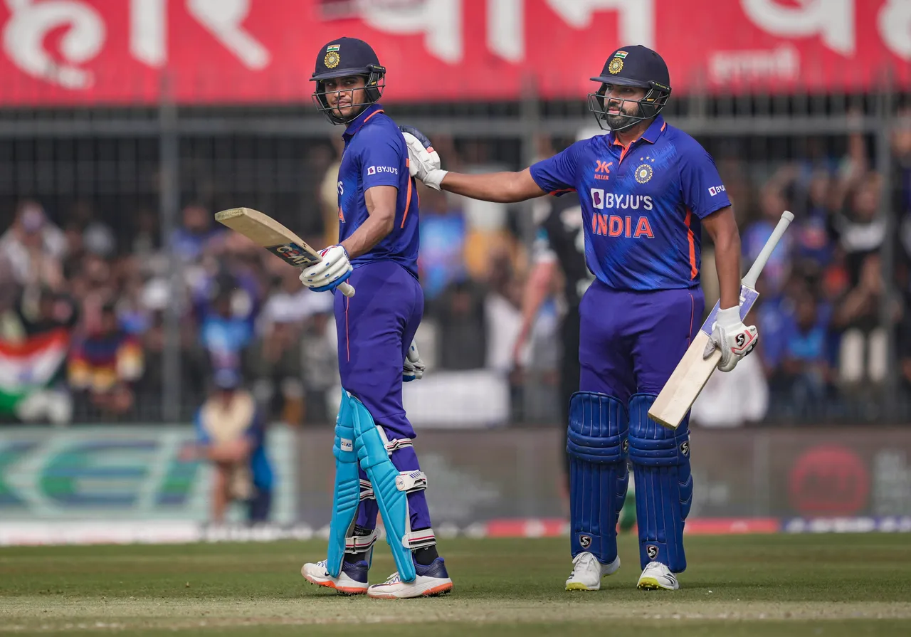 India vs New Zealand Shubman Gill Rohit Sharma