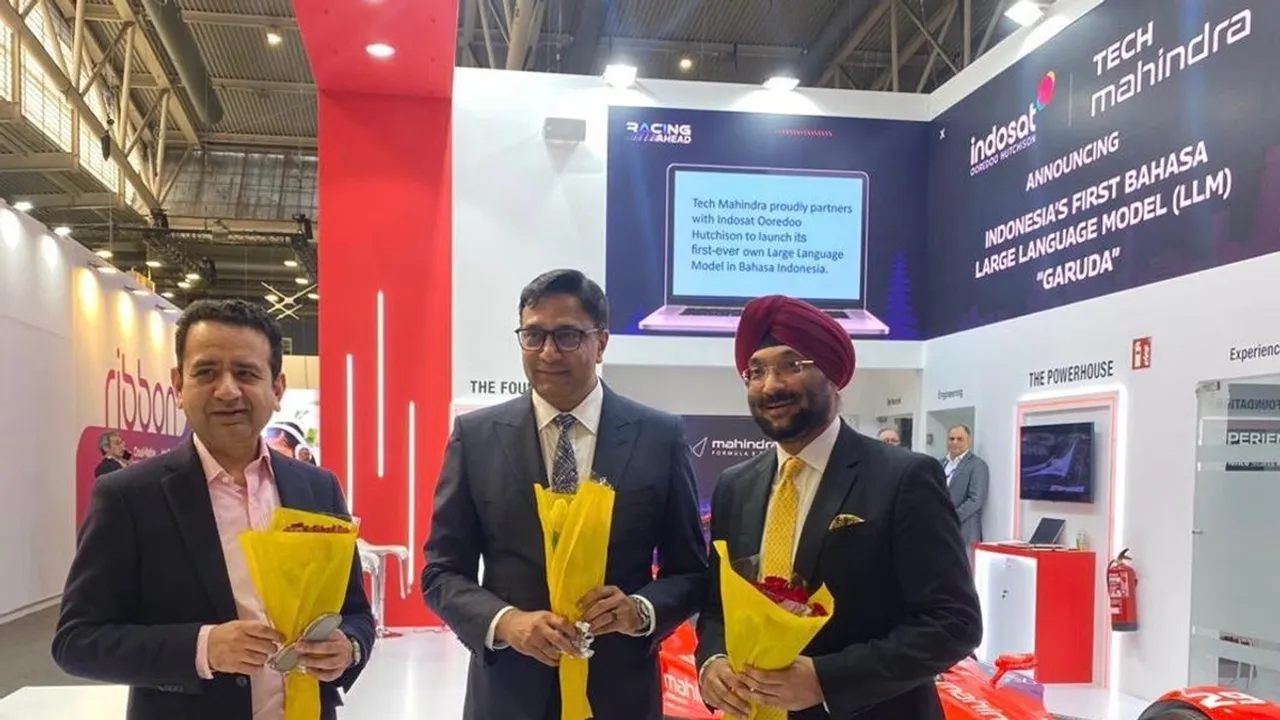Tech Mahindra and Indosat announced a partnership agreement to develop an AI program aimed at preserving Indonesia's national language